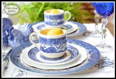 Blue Willow Dinnerware